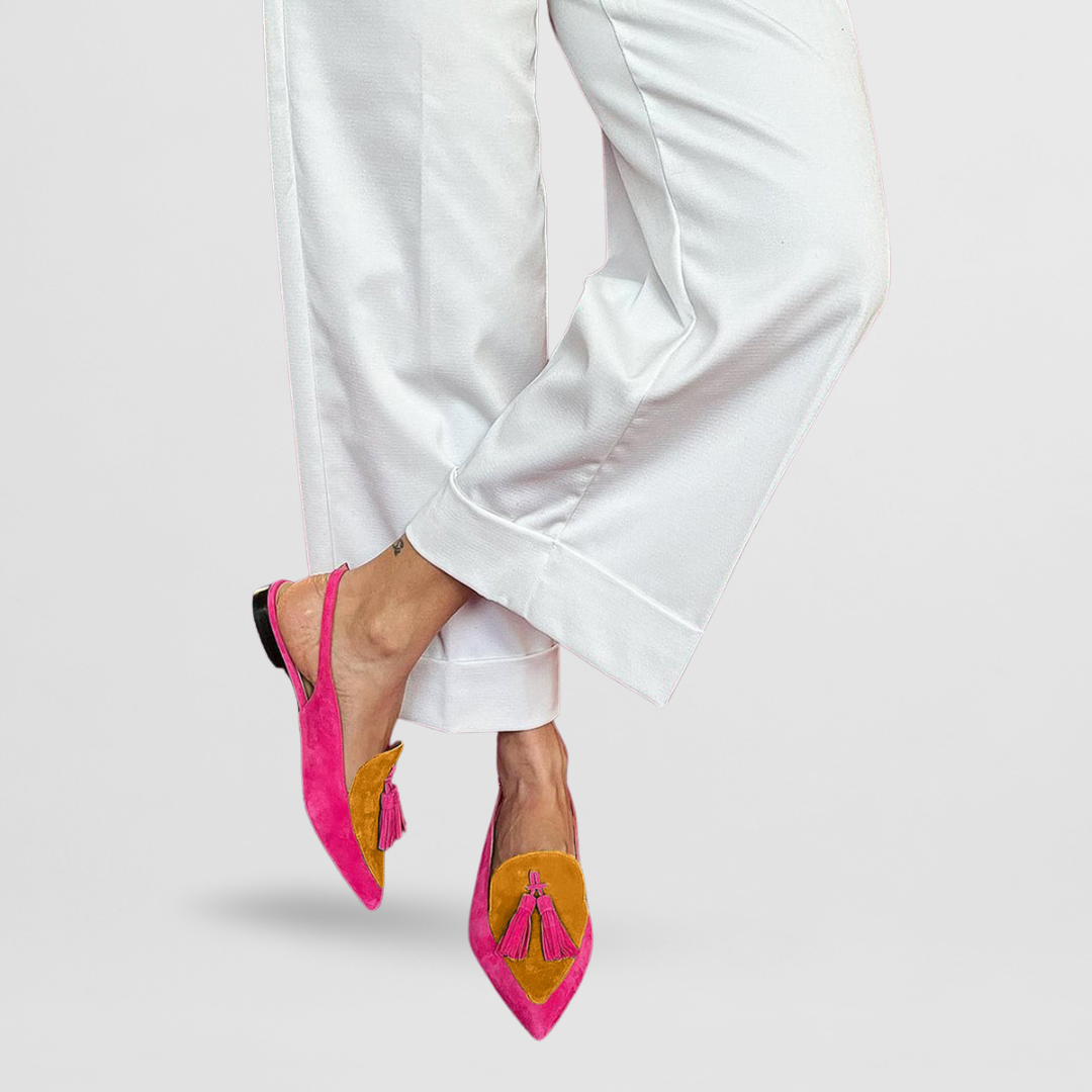 Fiona™ | Pointed and Colorful Loafers